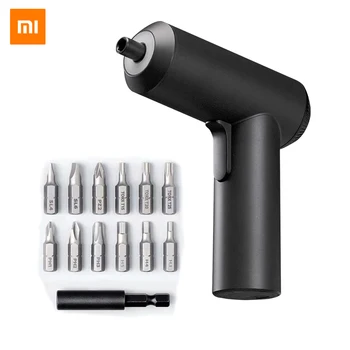 

Original Xiaomi mijia Electric Screwdriver Cordless With 12Pcs S2 Bits 3.6V 2000mah Rechargeable Battery Electric Screwdriver