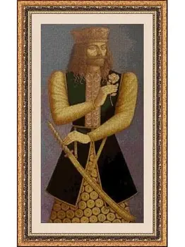 

Cross Stitch Kit PANDATHREAD Novelties 33841