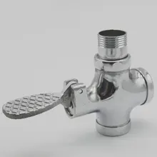 Инженерная железная педаль четырехходовой клапан промывочный клапан для туалета заподлицо клапан Тип педали задержка клапан общий туалет