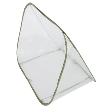 

Growing Plant Outdoor Transparent Transmitting Protective Insect-proof Mini Greenhouse Cover Warm Folding Garden Triangle