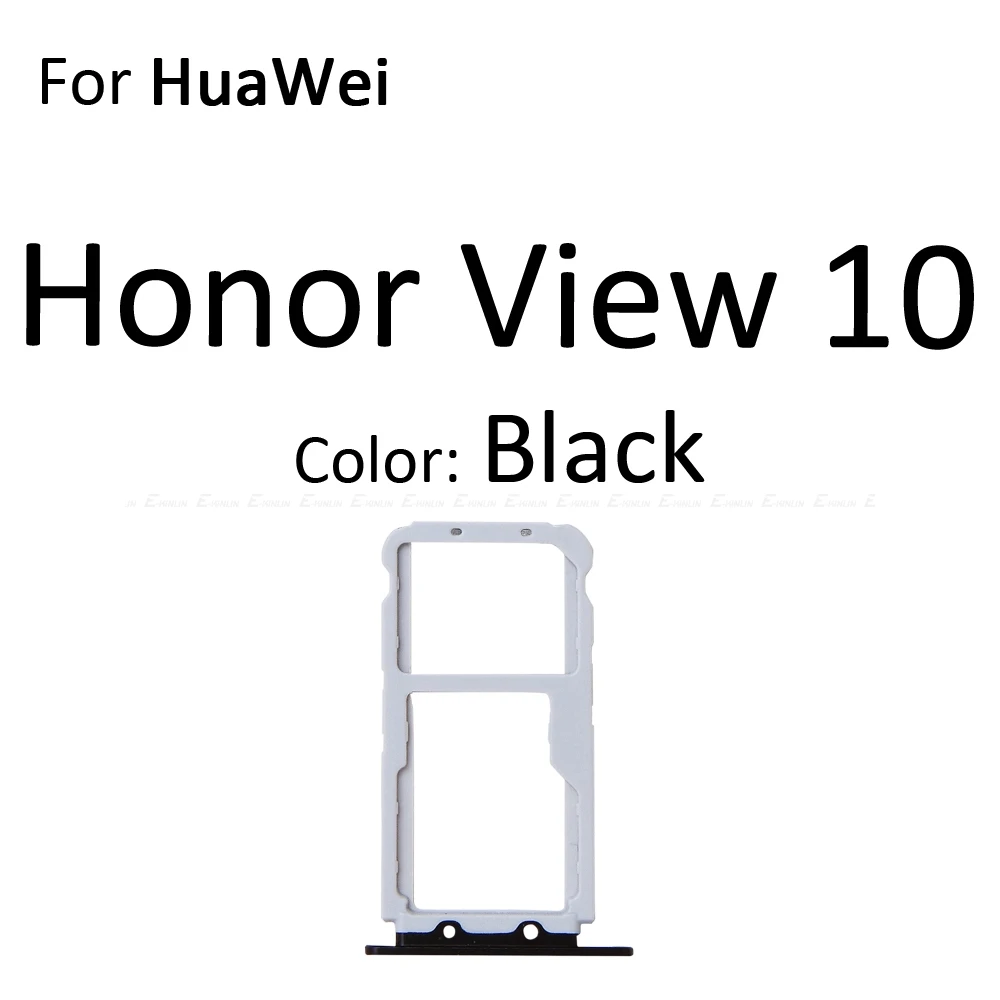 Сим-карты слот, разъем для лотка для устройства чтения sd-карт для HuaWei Honor вид 10 Lite 10i Micro SD Держатель для карт с разъемом контейнер