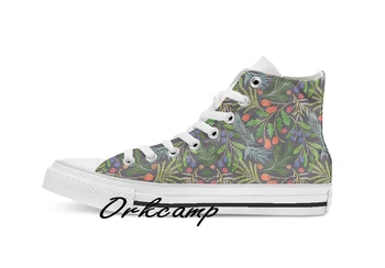 

Where The Wild Things Are Custom Casual High Top lace-up Canvas shoes sneakers Drop shipping