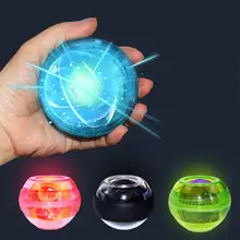 LED Wrist Ball Trainer Gyroscope Strengthener Gyro Power Ball Arm Exerciser Power ball Exercise Machine Gym Fitness Equipment