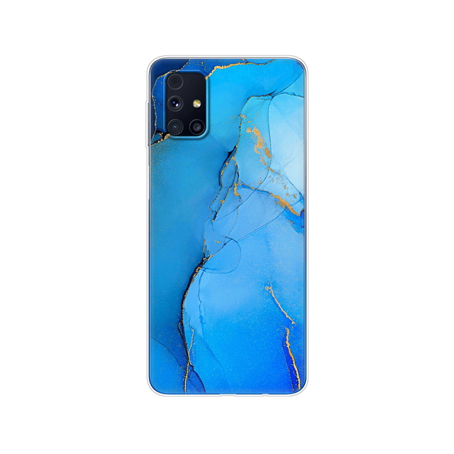 Samsung M31s Cases 6.5" Tpu Soft Silicon Back Phone Cover For Samsung Galaxy M31S GalaxyM31S M 31S m317f m317 Funda flower