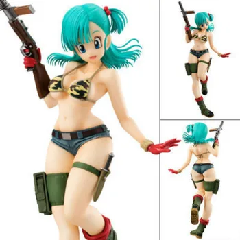 

18cm Creative Seven Dragon Ball Burma Military Bikini Handmade Doll. Computer Case Decoration Handmade. Decoration