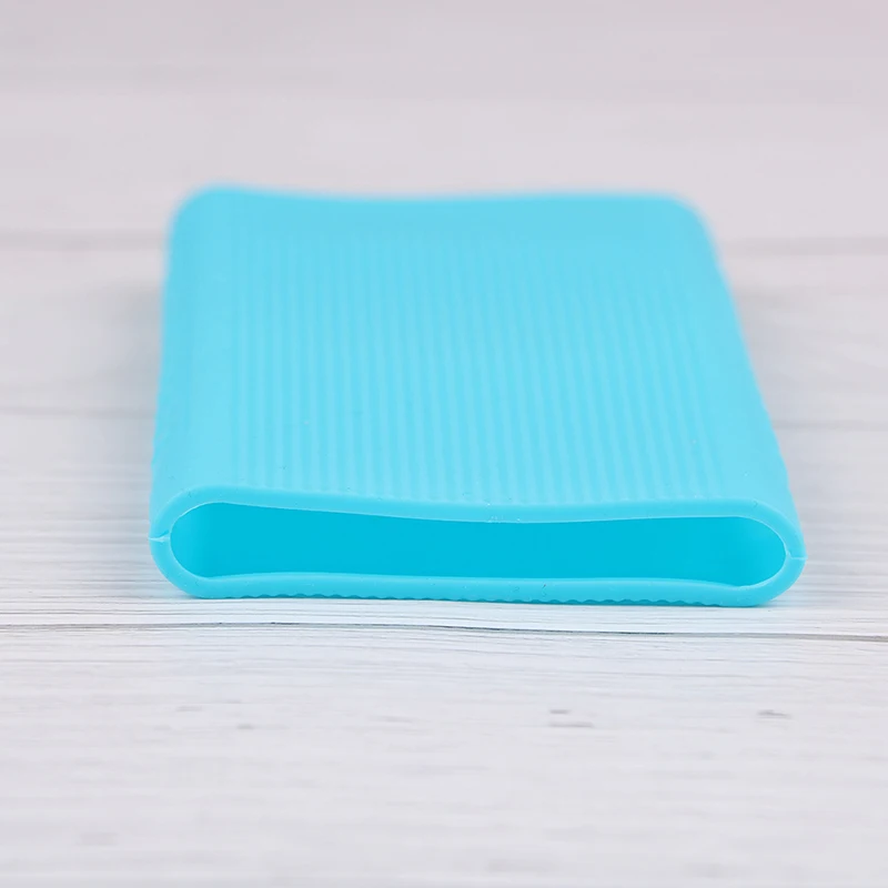 Силиконовый защитный чехол для Xiaomi power Bank 2 10000 MAh двойной USB порт оболочка для power Bank