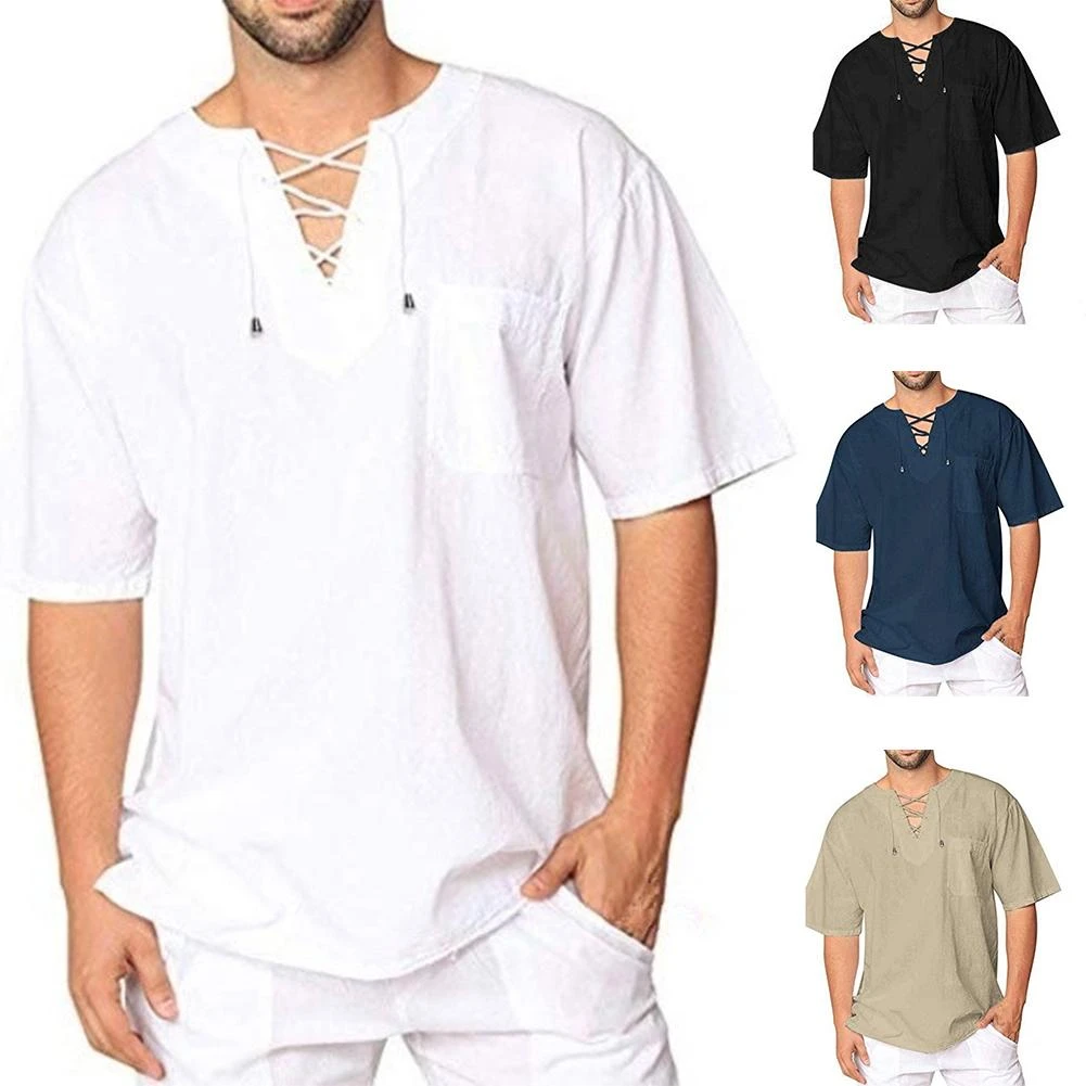 baggy v neck t shirts