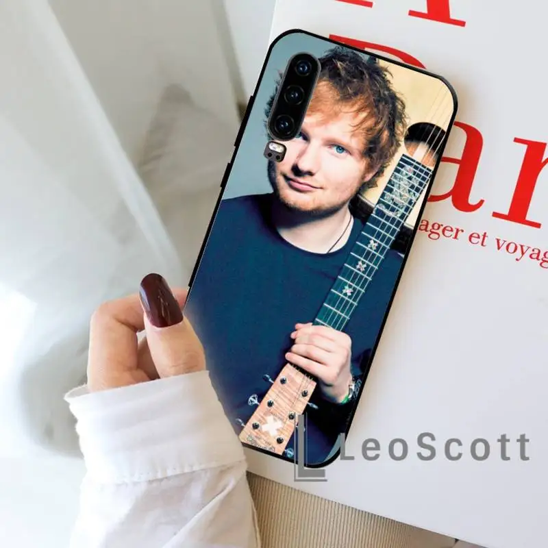 Ed Sheeran Ốp Lưng Điện Thoại Huawei Honor Giao Phối P 9 10 20 30 40 Pro 10i 7 8 Một X lite Nova 5T huawei snorkeling case