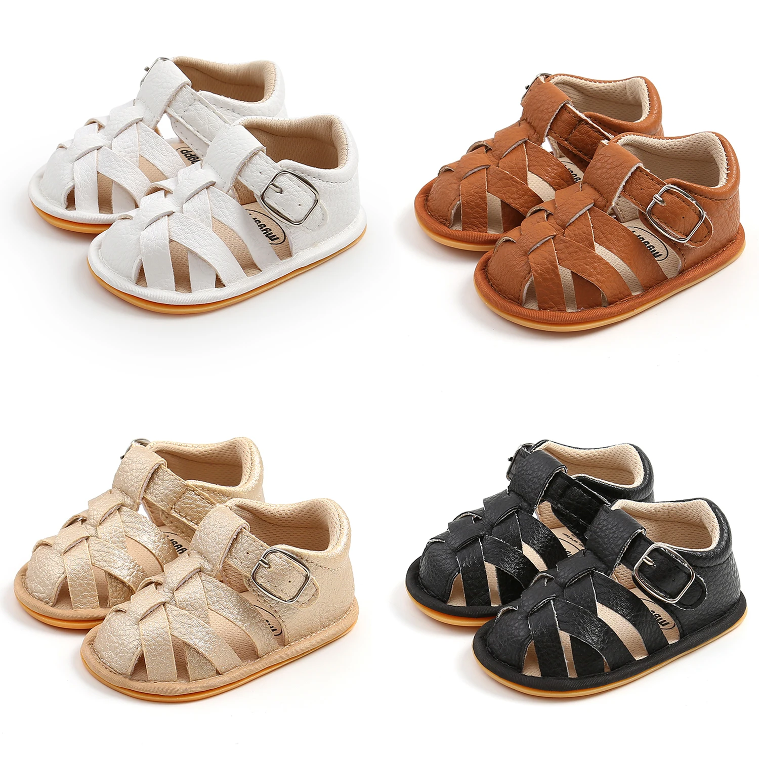 Baby Boy Girl Sandals Baby Leather Sandals Flat Sandals Sandals