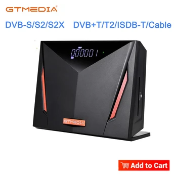 

4K HD Gtmedia V8 UHD update from Freesat V9 super V8 nova series support 4G dongle latest DVB-S2 satellite TV decoder no APP