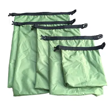 

5 Pcs/Set Outdoor Swimming Waterproof Bag Camping Rafting Storage Dry Bag With Adjustable Strap Hook