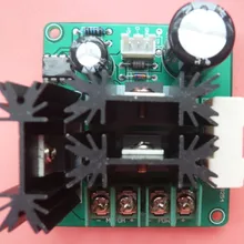 ШИМ регулятор двигателя пост. Тока PLC регулятор скорости 0-5V регулировка скорости 5 V-90 V 15A