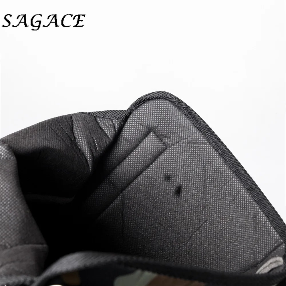 SAGACE/Мужская обувь EVA; зимние ботинки; мужские уличные рабочие Нескользящие водонепроницаемые ботинки на плоской подошве; Зимняя мужская обувь размера плюс ; Плюшевые ботинки