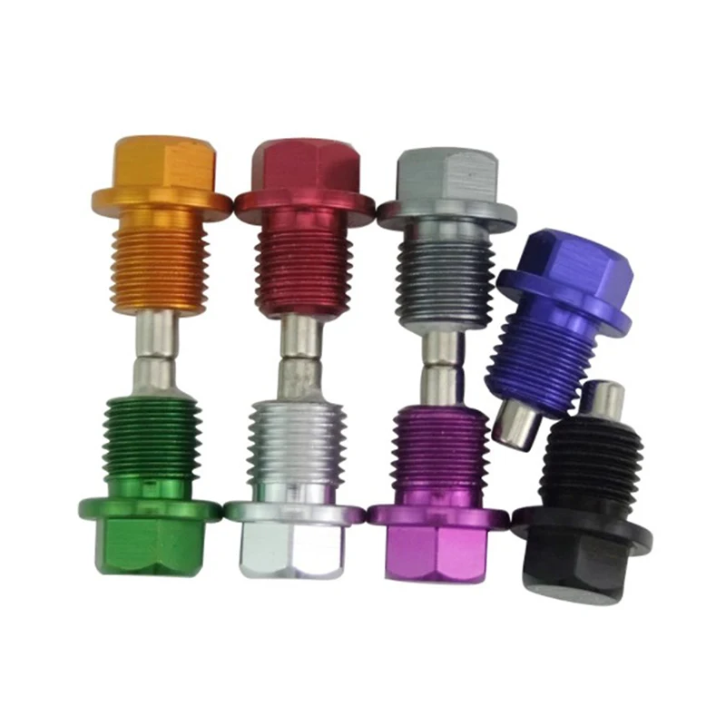 Titanium Alloy M12 M14 * 1.5mm Engine Decorative Oil Drain