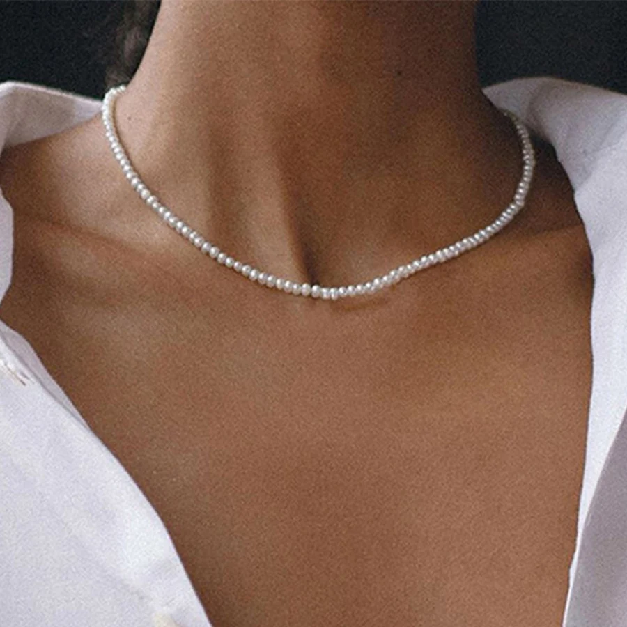 ruby pendant Elegant White Imitation Pearl Choker Necklace Pearl Heart Coin Bowknot Pendant Wedding Necklace for Women Charm Fashion Jewelry st christopher pendant