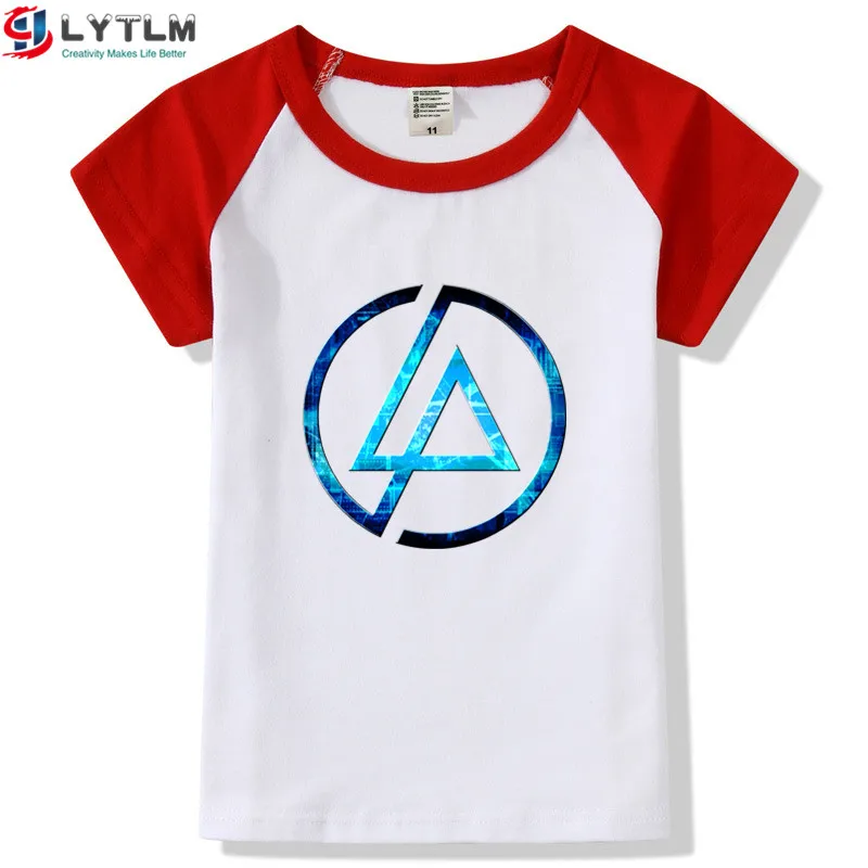 LYTLM Linkin Park/футболка для мальчиков, топы для девочек в стиле рок-н-ролл, XXX, Детская футболка, Garcon Camiseta, оранжевая Детская рубашка, Koszulki, хип-хоп, панк