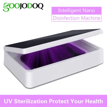

UV Cell Phone Sanitizer Portable SmartPhone Sterilizer Cleaner Aromatherapy For iPhone Samsung Android Phones Jewelry Masks