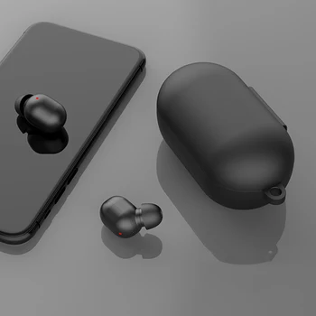 

Silicone Soft Case For Haylou GT1 Pro Protective Waterproof Bluetooth Wireless Earphone Charging Box Bags