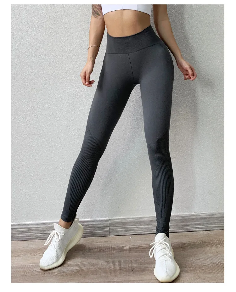 Fitness High Waist Legging Tummy Control Seamless Energy Gymwear Workout Running Activewear Yoga Pant Hip Lifting Trainning Wear