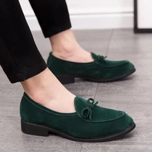 Мужская прогулочная обувь с круглым носком; мужские лоферы на плоской подошве; дышащая Мужская Уличная обувь для работы и вождения; кожаная мужская обувь в деловом стиле