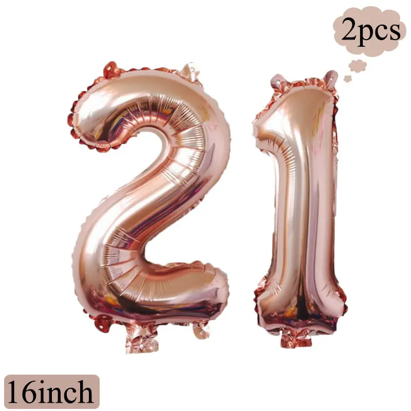 balloon2pcs Черная тема вечерние одноразовая посуда украшение шар baby shower 21/30/40/50/60/70/80 лет вечерние баннер - Цвет: balloon2pcs