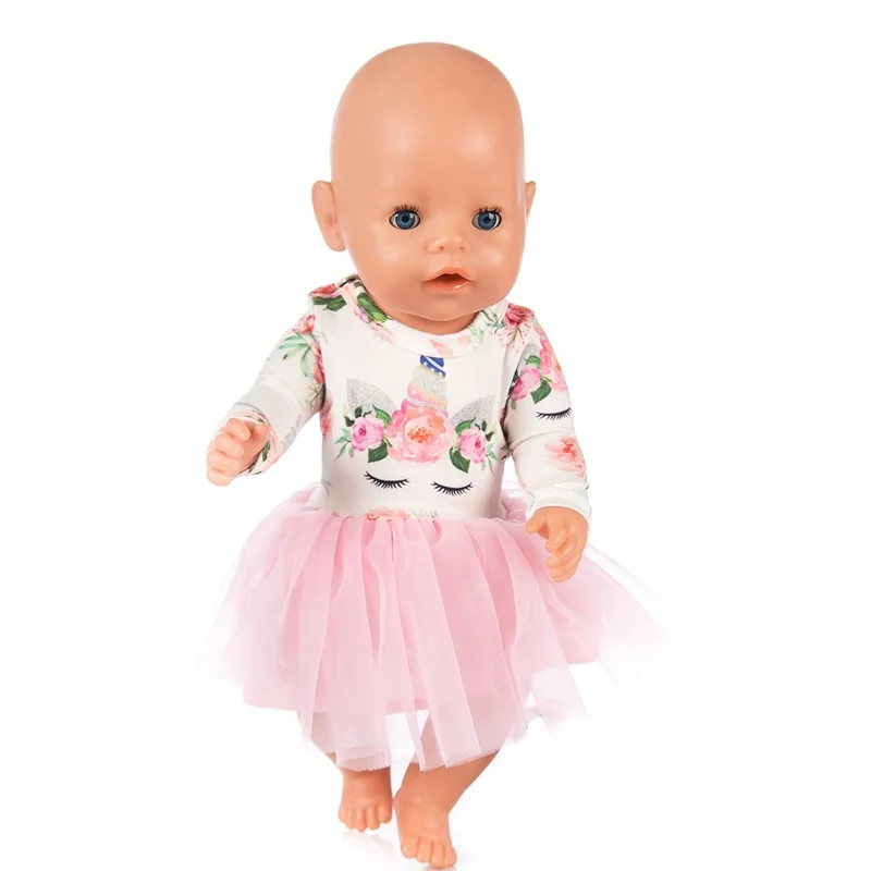 Baby New Born 18 дюймов 40 см-43 см кукла для девочек и мальчиков животное Единорог Кукла Одежда для Chirden кукла аксессуары подарок на день рождения 001 - Цвет: NO 08
