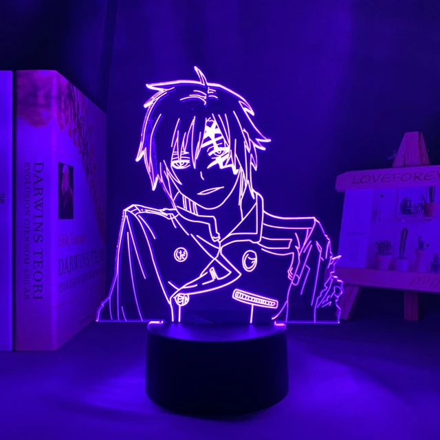 Homem da motosserra Makima Japonês Anime Manga 3d Luz noturna para