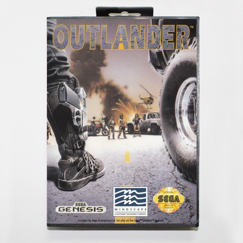 Outlander 16bit MD игровая карта для sega Mega Drive/Genesis с розничной коробкой