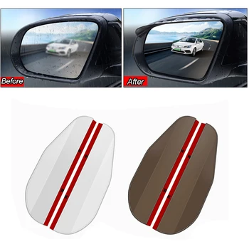

Accessories 2X Car Door Wing Mirror Rain Shield Sun Visor Board Cover Weather Guard Shade
