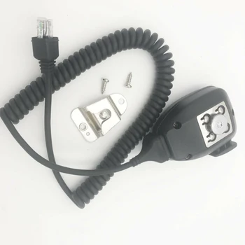 

Black 6-Pin Mic RJ45 Connector Microphone Replacement For Kenwood Mobile Radios TK840 TK740-KMC-14 Type