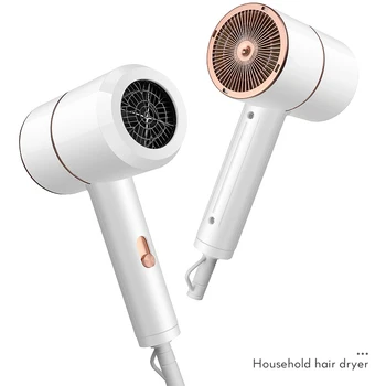 

IXueJie Mini Hair Dryer Electric Blow Dryer Professional Blowdryer Hot and Cold Wind Hair Drying Tools Anion 8000W Air Water Ion