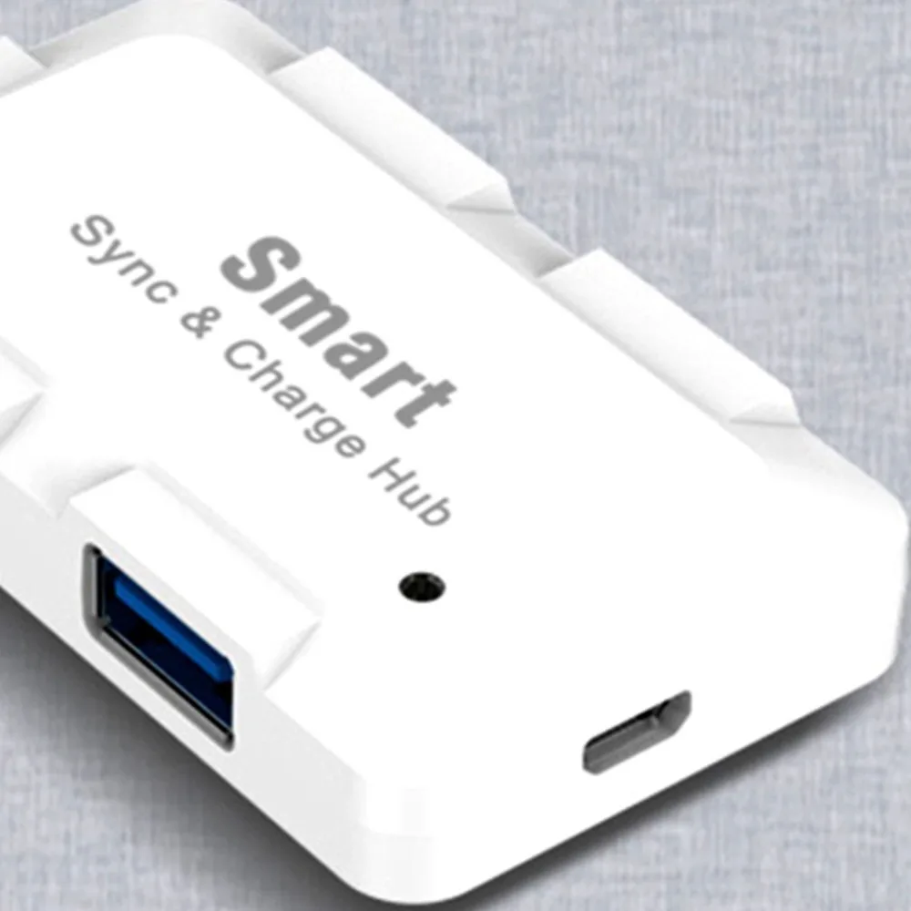 Высокоскоростной 4 порта USB3.0 концентратор USB порт USB Micro порт концентратор зарядка