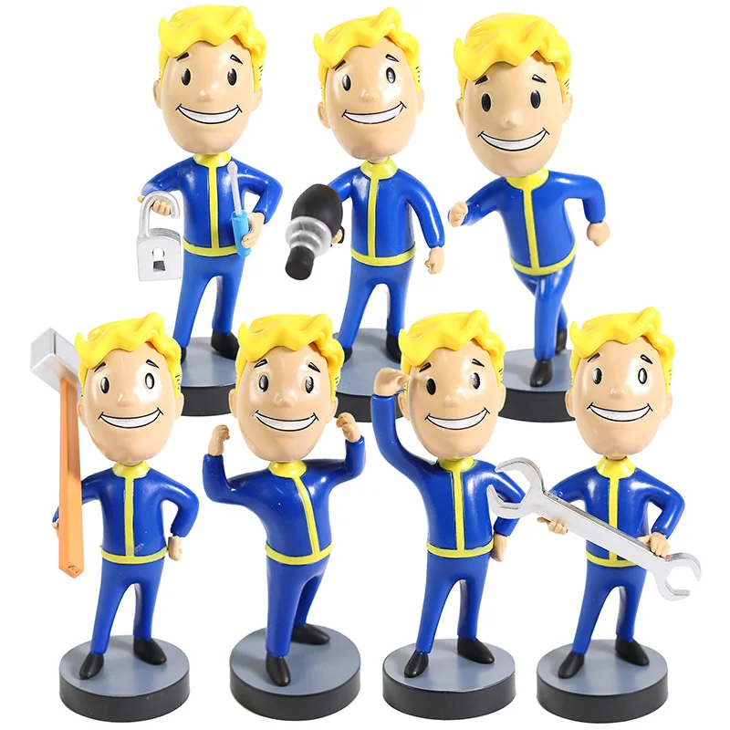 Убежище 4 хранилище Boy Bobbleheads в комплекте ПВХ экшн Фигурки Коллекционная игрушка