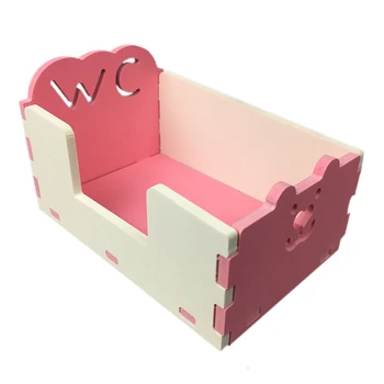 

Hamster Bath House Detachable DIY Plastic Hamster Bathroom Hamster Sand Toilet Pet Hamster House Nest Sleeping Bed