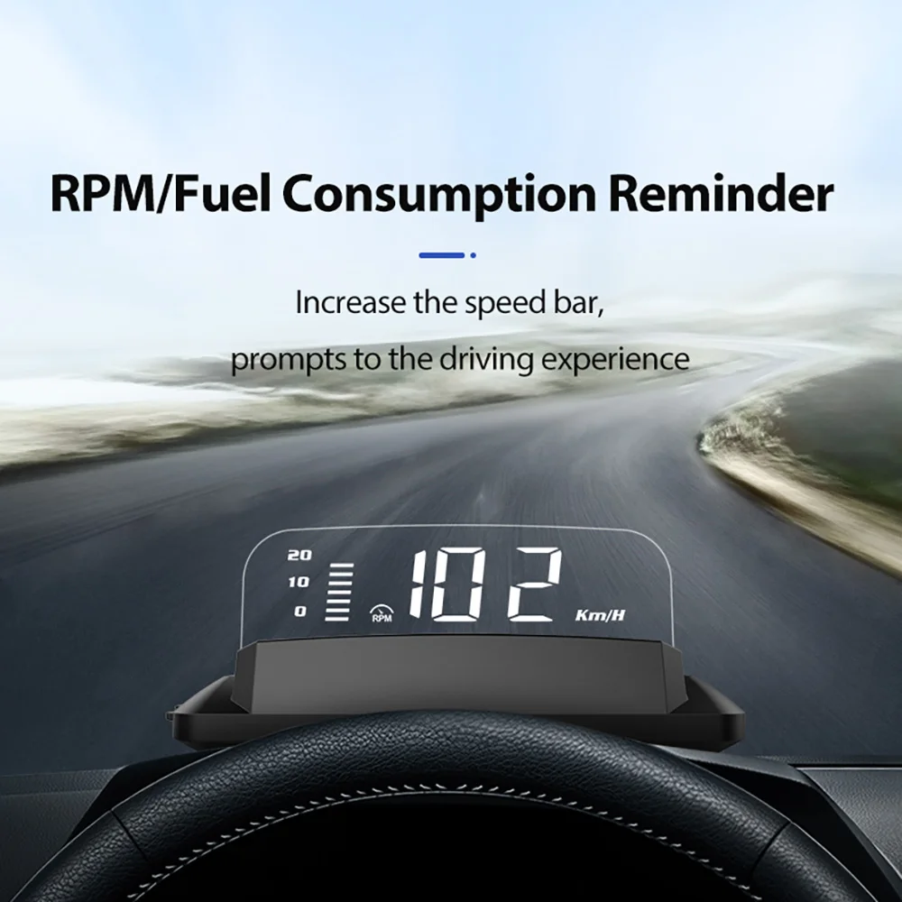 2023 Ư HUD ̷  ÷, OBD2 OBD II ӵ ,  溸,   RPM 