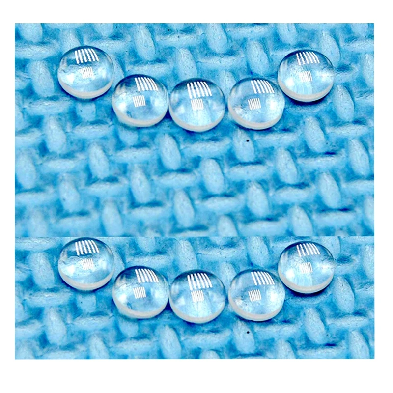 녹색 레이저 다이오드 모듈용 평면 볼록 빔 콜리메이션 포커싱 렌즈, 532nm, 5mm