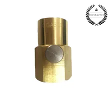 SODABOTTLE адаптер для наполнения цилиндра(заправочная станция) с кровоточным клапаном(стандарт США