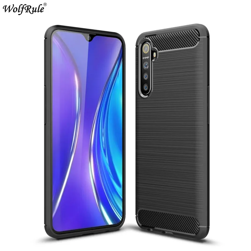 Для OPPO Realme XT чехол X2 Бампер Мягкий углеродное волокно защитный для K5 телефона 6