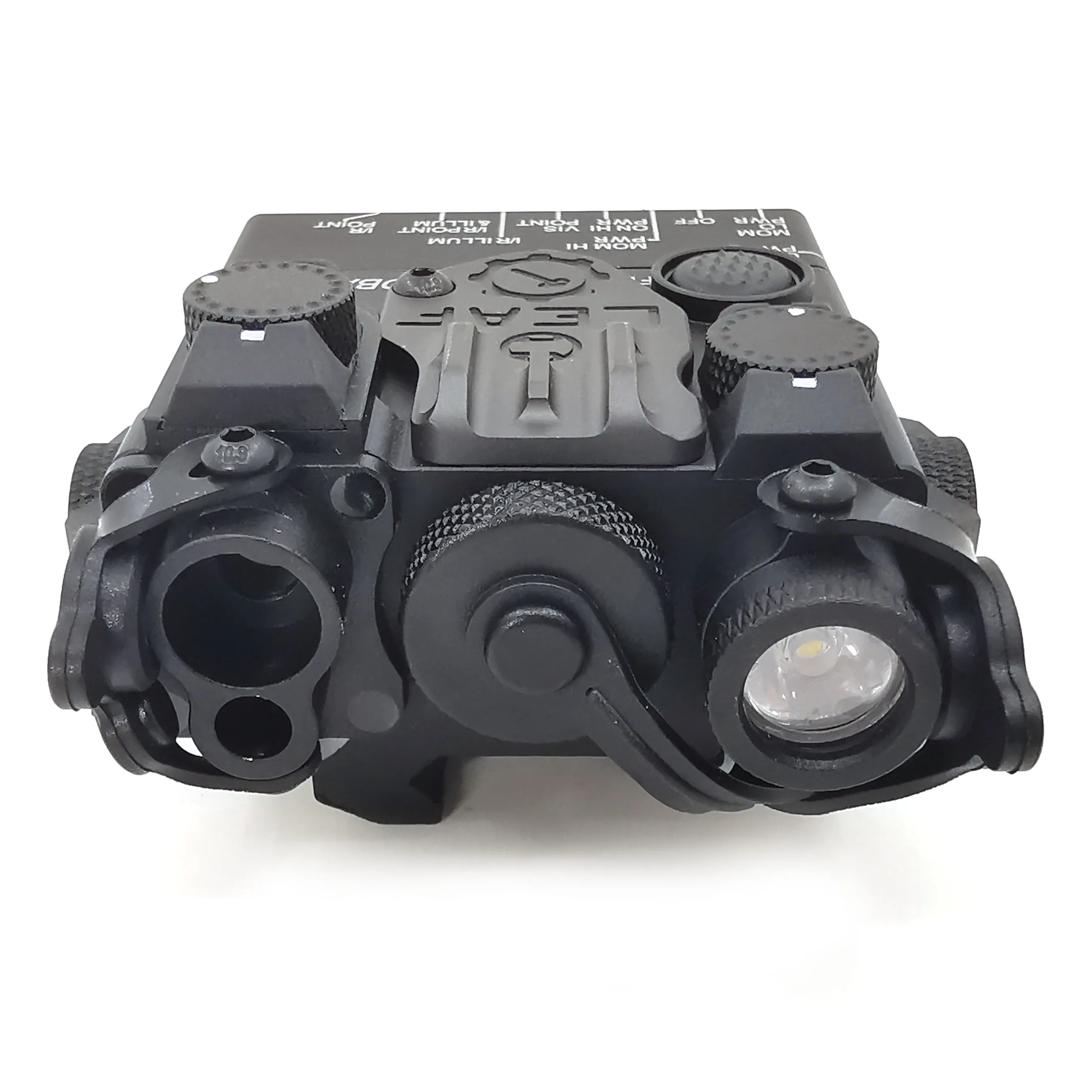 AN/PEQ-15A DBAL-A2 светодиодный Белый оружие светильник+ красный лазер линзы с радиоуправлением к тактический охотничье ружье страйкбол Батарея коробка