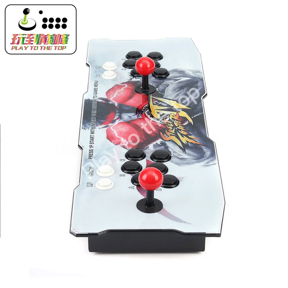Классическая аркадная игровая консоль 1388 в 1 игровая коробка 6S видеоигра тонкие металлические двойные палочки консоль Поддержка HDMI VGA и USB выход