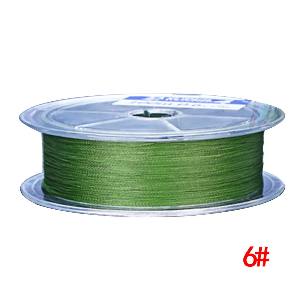 Super Strong 100M 1000M PE Braided Fishing Line 6LB 100LB Multifilament