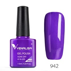 Venalisa Odorless Organic 60-Color UV Gel Nail Polish Collection (942)