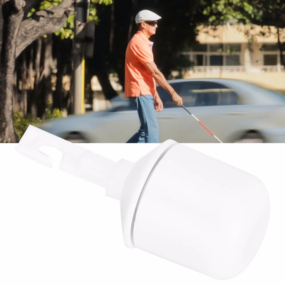 Description Picture 6 of item1Pc Plastic Cane Tip Hook Type Walking Climbing Stick Pole Protector Cap Tip Replacement Accessory For Blind Elderly