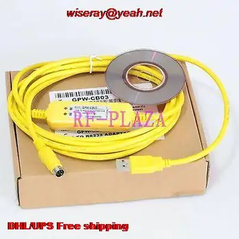 

DHL/EMS 10pcs Programming cable GPW-CB03 for GP Proface Download Cable USB To RS232 VISTA WIN7-A5
