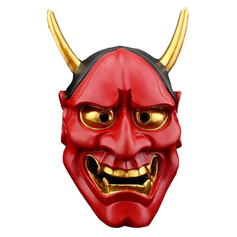 Японская Маска для вечеринки Prajna Хэллоуин косплей Hannya Noh Kabuki Devil Demon Oni Samurai|Маски