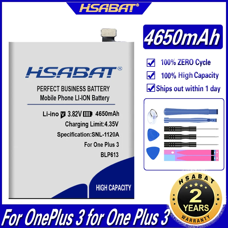 Аккумулятор HSABAT BLP633 BLP637 BLP571 BLP597 BLP613 BLP607 BLP657 BLP685 для Oneplus 1 + one Plus 2 3 5 6 6T X 3T
