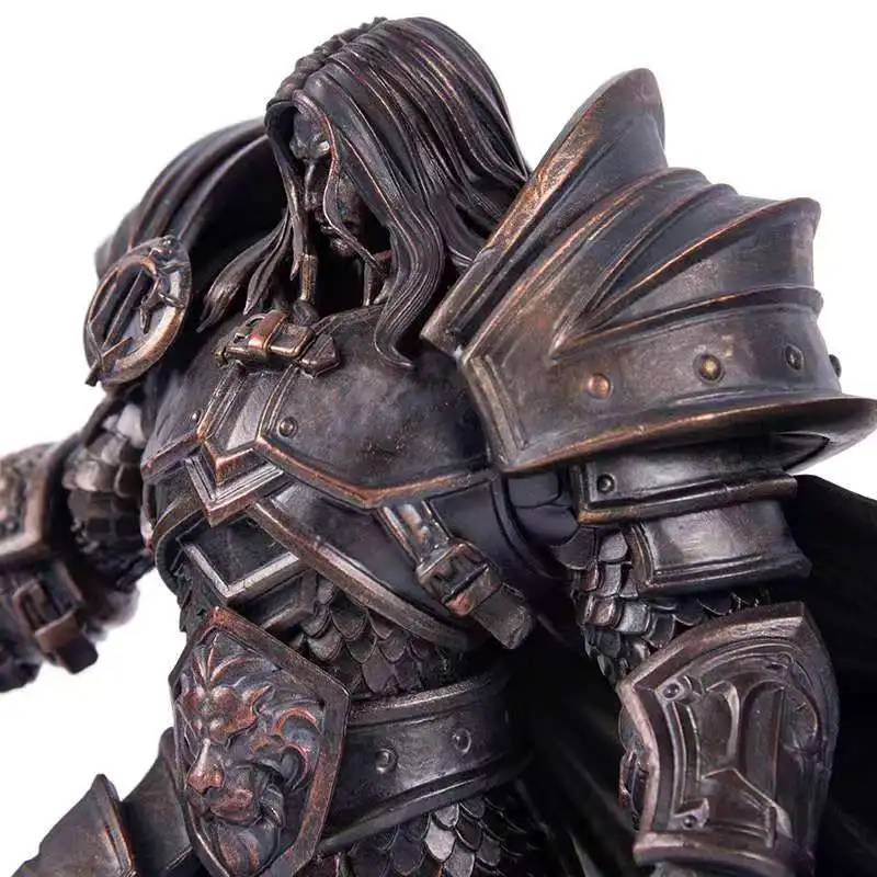 Goedkoop Officiële Lience Warcraft III Hersmeden 3 WOW De Lich King Arthas Menethil Limited Collection Editie Standbeeld Gift Box Pakket