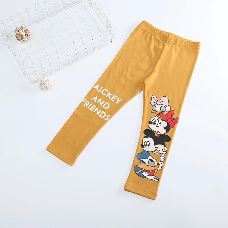 Girls Pants Girls Trousers Kids Pants 2-7Y Spring Autumn Girls Leggings Cotton