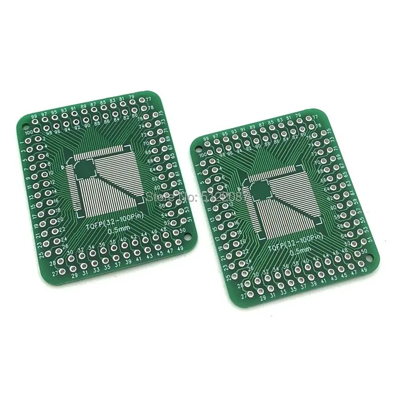 5 шт. QFP/FQFP/LQFP TQFP32/TQFP44/TQFP64/TQFP80 TQFP100 0,5 мм 0,8 мм IC адаптер гнездо/IC Разъем Адаптера платы PCB