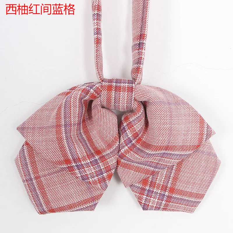 Collar Flower JK Форма юбка с завышенной талией, грейпфрут красные, Синие Клетчатые JK форма плиссированная летняя юбка; обувь для девочек; обувь для студентов; Harajuku из искусственной кожи; обтягивающая юбка - Цвет: Collar Flower
